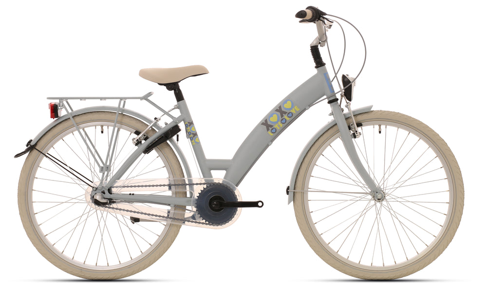 Bikefun kinderfiets 26 veel liefde met nexus 3 versnellingen - lichtblauw
