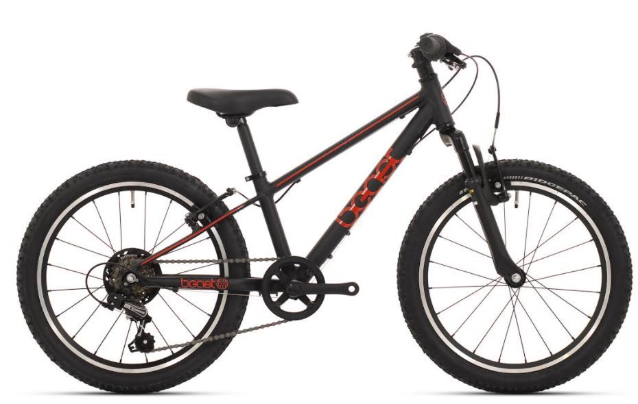 Bikefun kinderfiets beast 26 inch met shimano 6 versnellingen en v-brakes - zwart rood