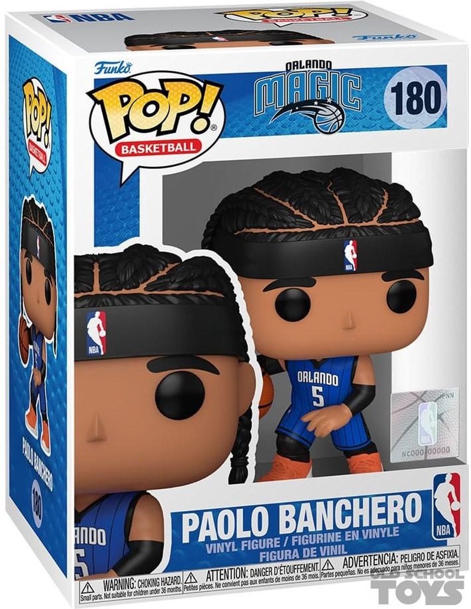Funko pop basketball: orlando magic - paolo banchero pop #180