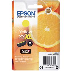 Inktcartridge epson c13t33644012 geel