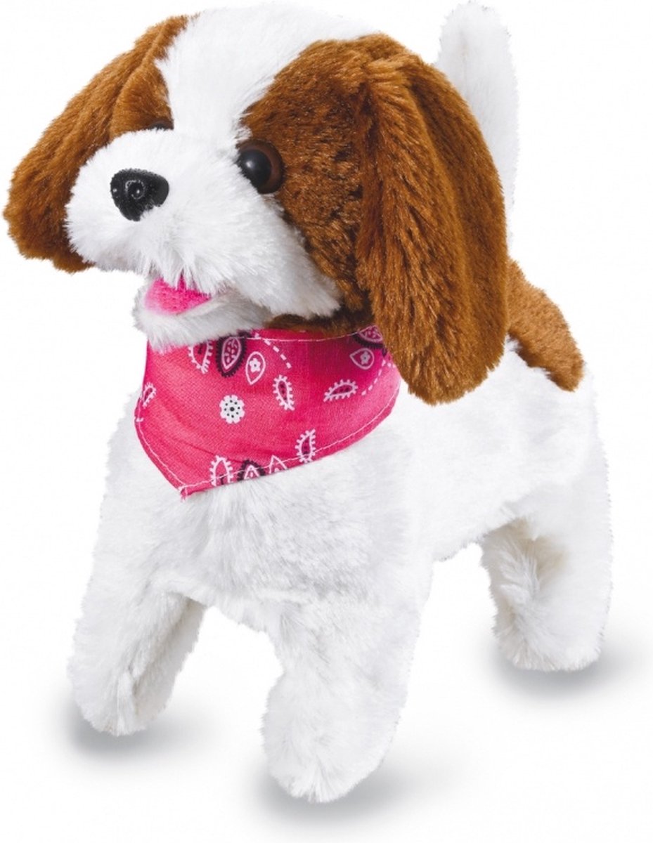 Jamara rc hond wit bruin junior 22 cm
