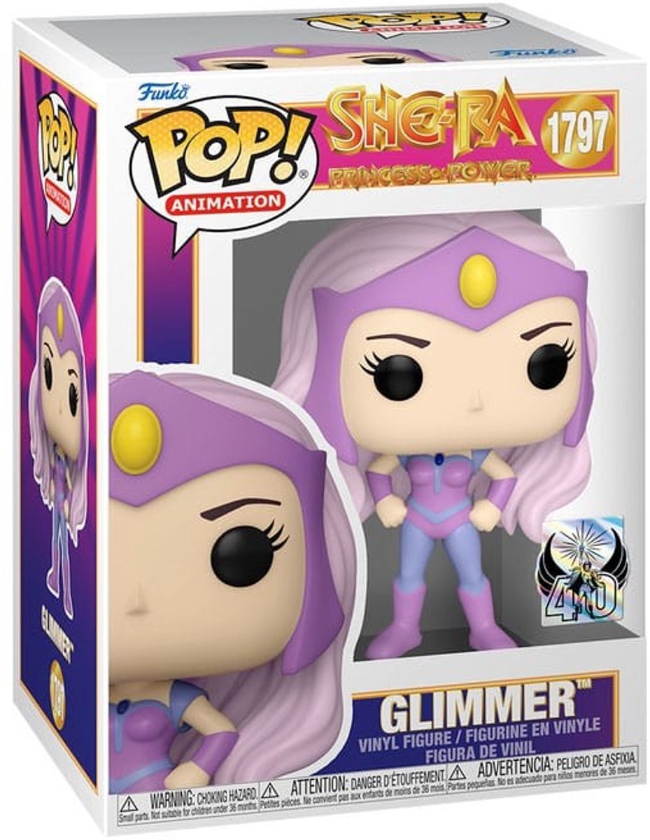 Funko pop! she-ra glimmer 1797 motu she-ra princess of power