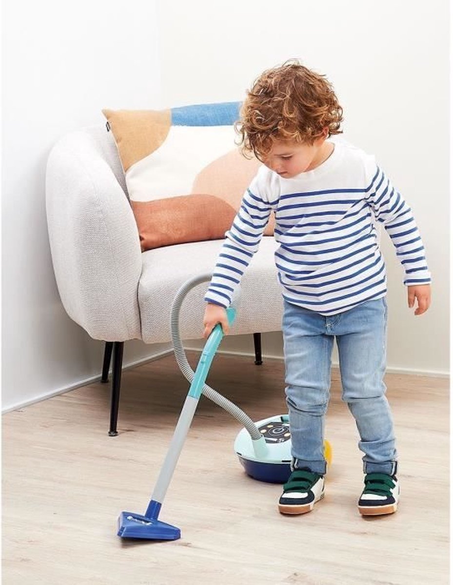 Ecoiffier speelgoedstofzuiger blauw