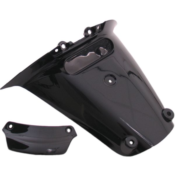 Rand achterspatbord vespa sprint zwart metallic