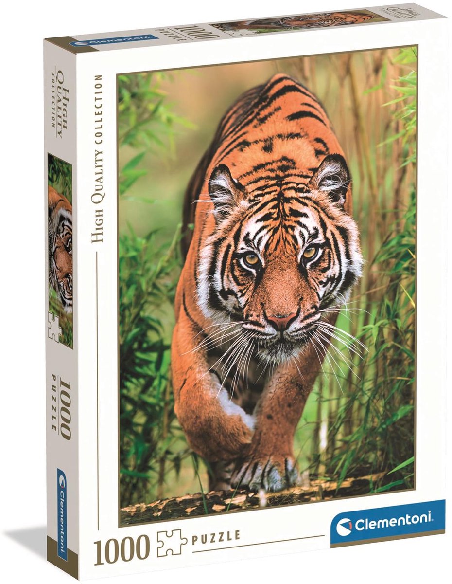 Ty clementoni the hunter's path - het pad van de jager - puzzel 1000 stukjes volwassenen - legpuzzel hqc high quali collection vanaf 12 jaar
