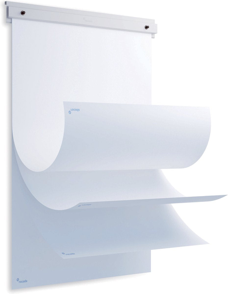 Rocada flipoverhouder - skinblock - 63x6cm - inclusief 20 vel flipoverpapier - ro-6430r