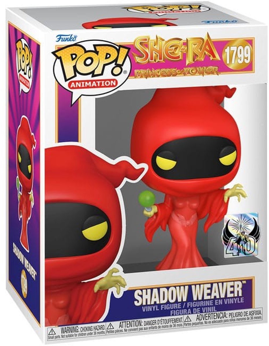 Funko masters of the universe she-ra - shadow weaver vinylfiguur 1799 unisex pop! - meerkleurig - standard