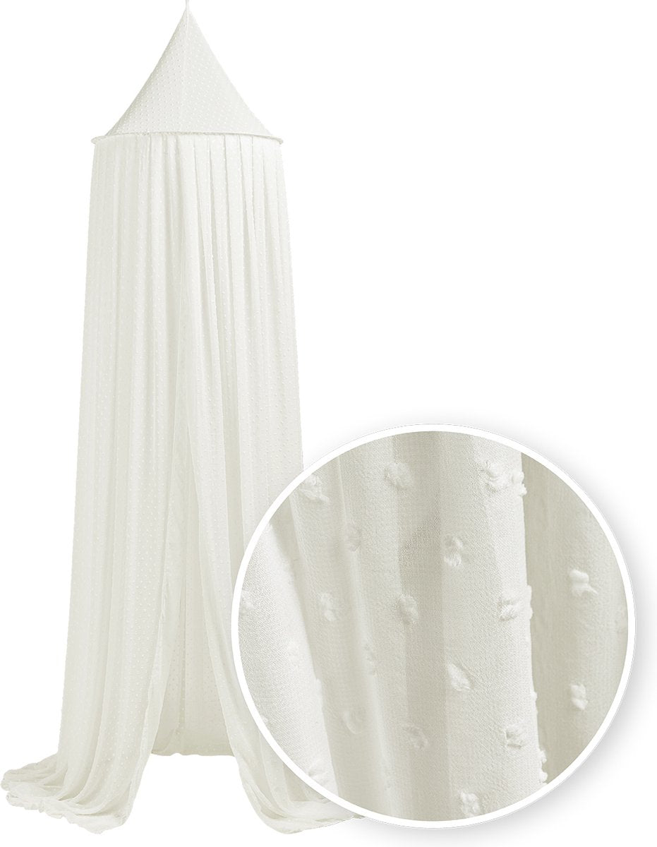 Meyco baby plume klamboe - offwhite