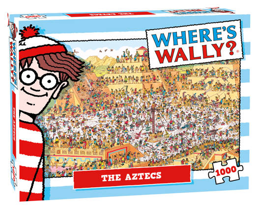 Plenty Gifts puzzel waar apos;s wally de azteken piramide 1000 stukjes