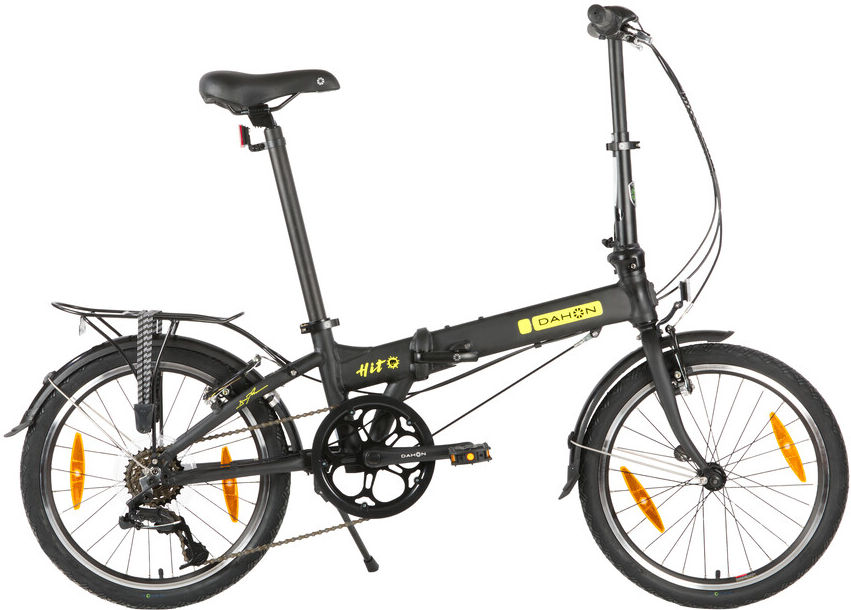 Dahon vouwfiets hit d6 pitch - 20 inch - 6 speed - v brake - matt black