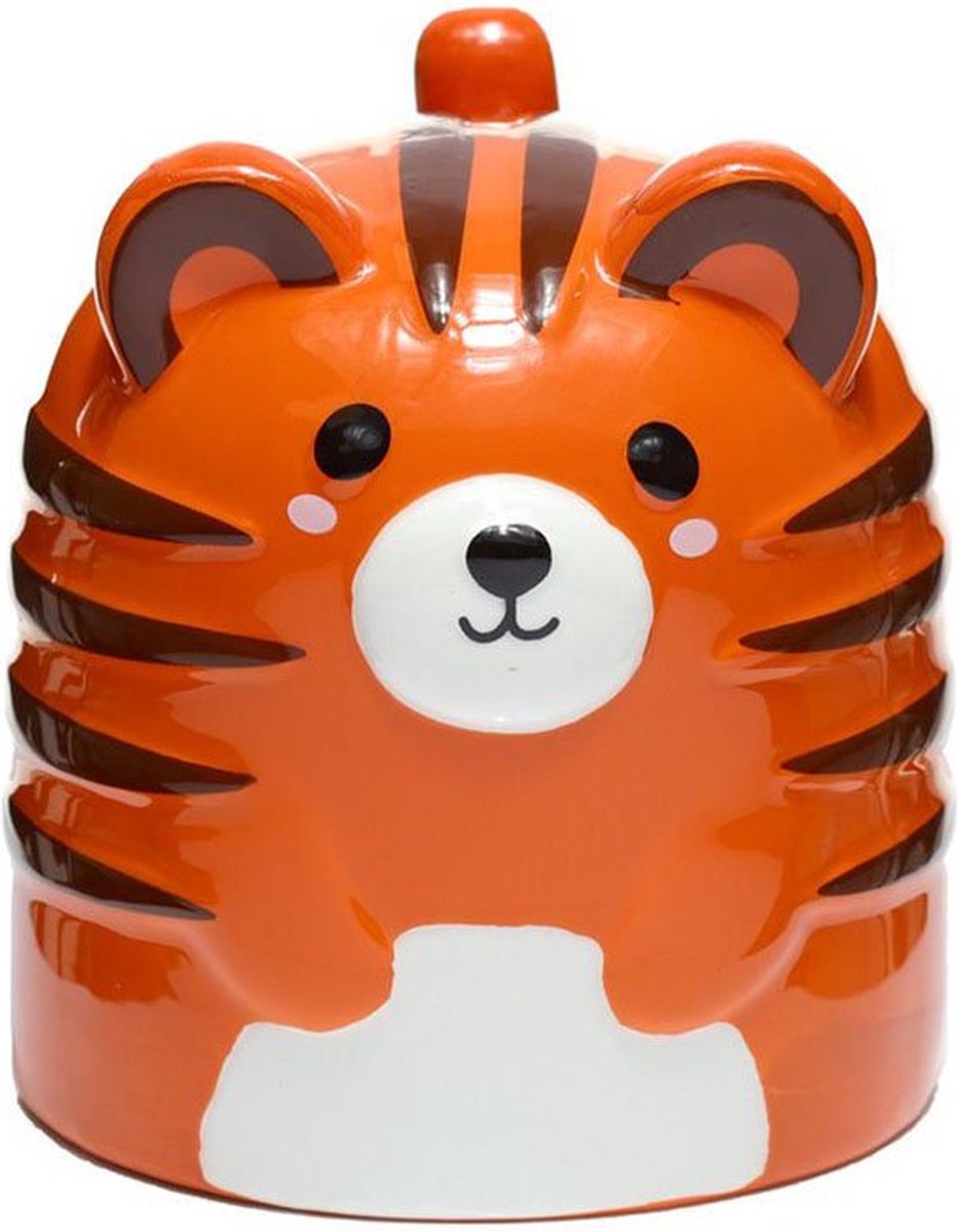 Adoramals tijger onderboven keramiek mok