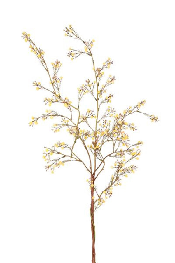 Roberts collection kunsttak gipskruid geel 110cm