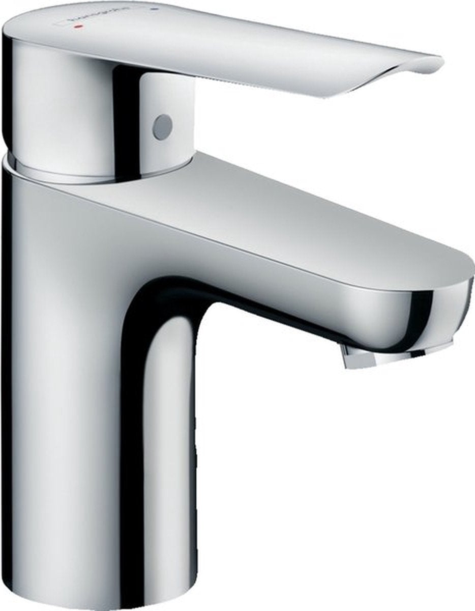 Hansgrohe logis e - wastafelmengkraan - ééngreeps bediening - met trekwaste - 70mm - chroom