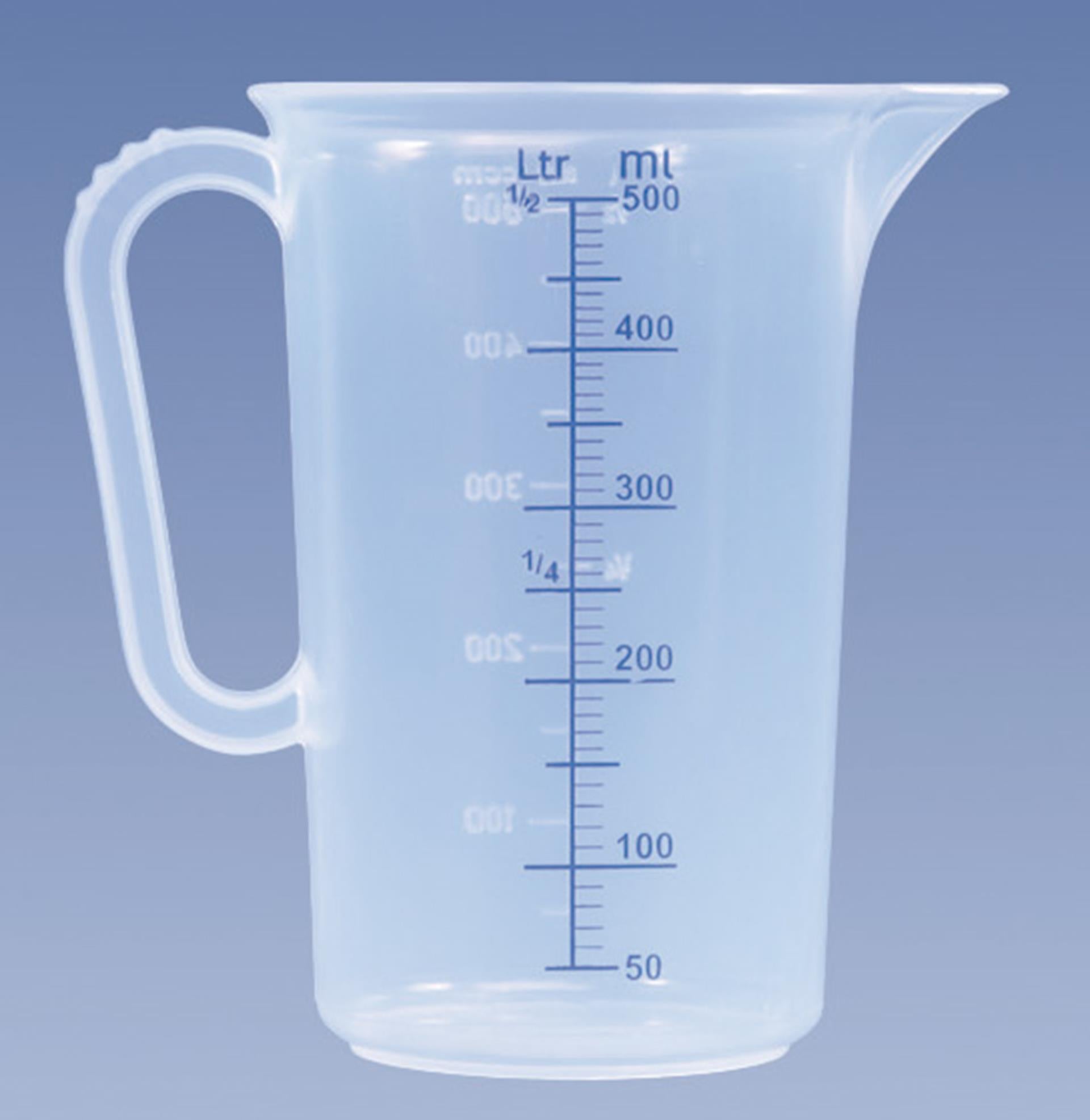 Hünersdorff maatbeker kunststof 0,5 liter