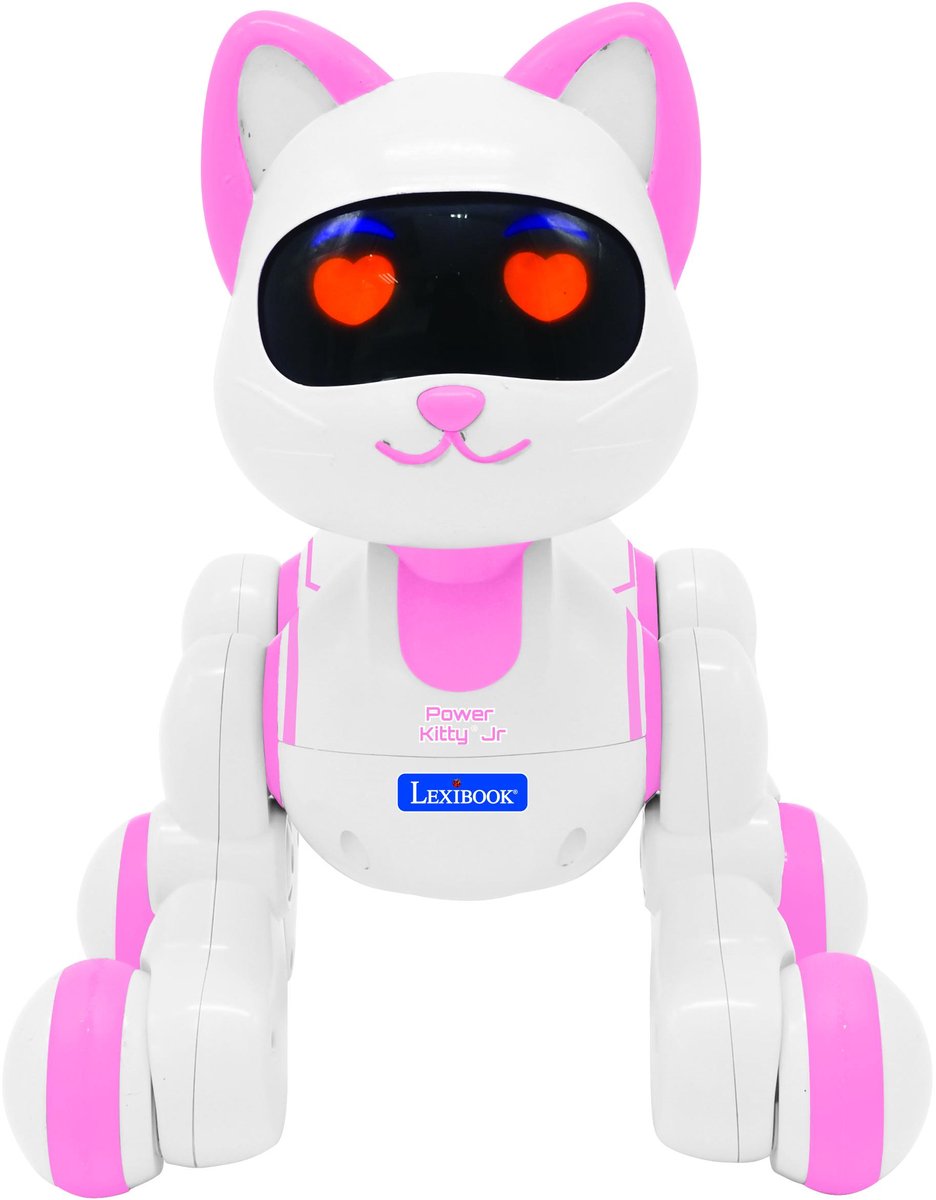 Lexibook stroom kitty® jr – stroom kitty, mijn programmeerbare slimme robotkat!