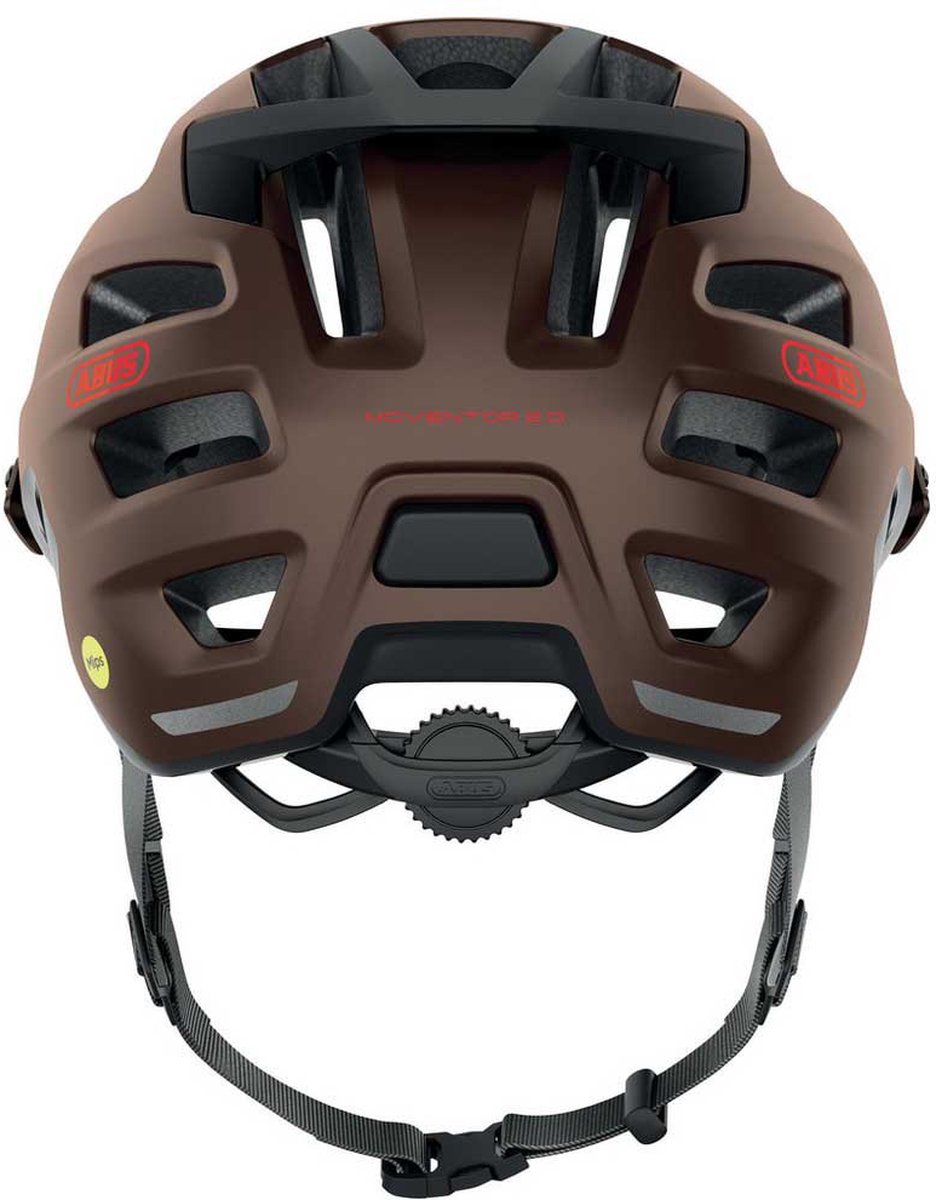 Abus fietshelm moventor 2.0 mips metallic copper s - 51-55 cm - goud - geschikt voor gebruik op mountainbikes - 335 g