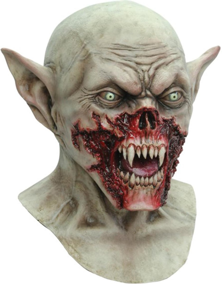 Ghoulish productions - halloween - orcs and uruk-hai - kurten latex masker