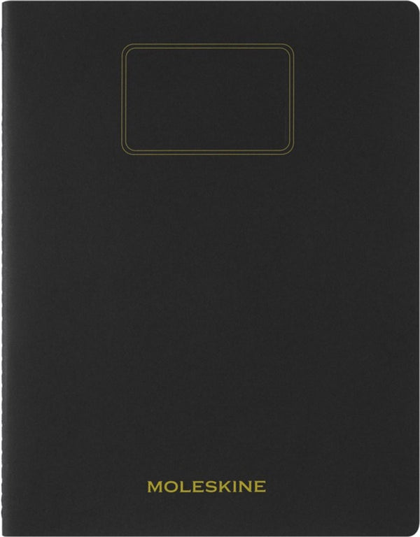 Moleskine schrift student xxl - zachte kraft - gelinieerd - zwart