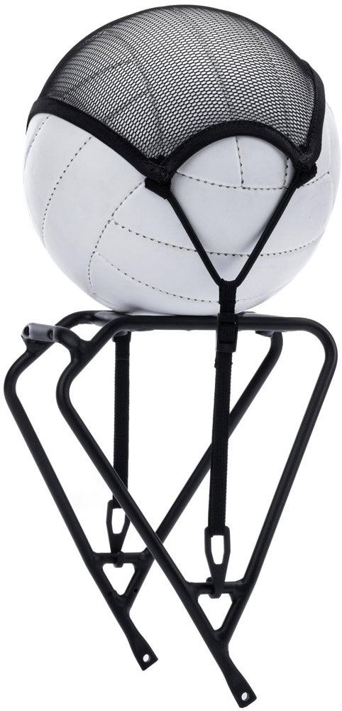 Acid ball tensioning strap