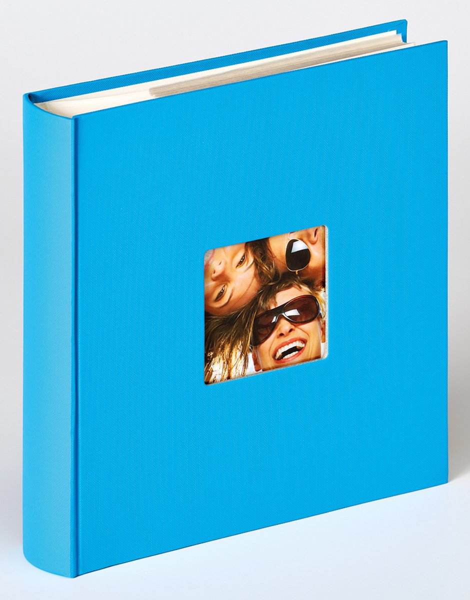 Walther me-116-u fun - memo insteekalbum - 200 foto's 13 x 18 cm - oceaanblauw