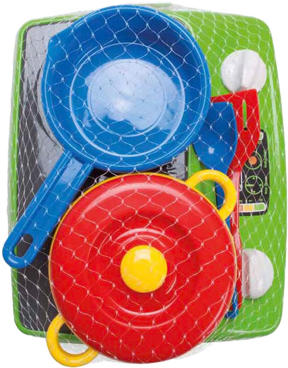 Dantoy kinderkookplaatset, 6dlg.