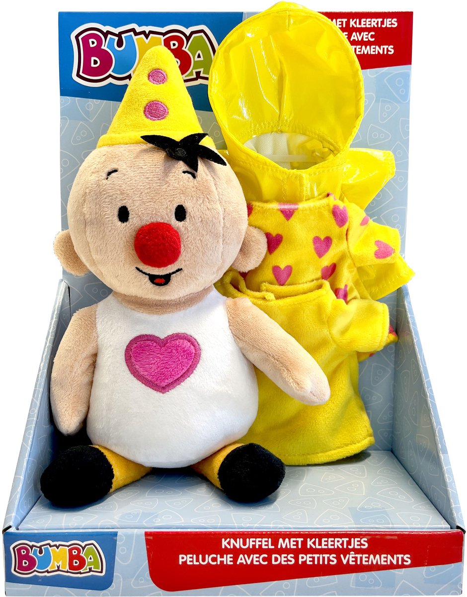 Bumba set knuffel met kleertjes