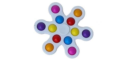 Jonotoys magische fidget spinner 12 pop kristal