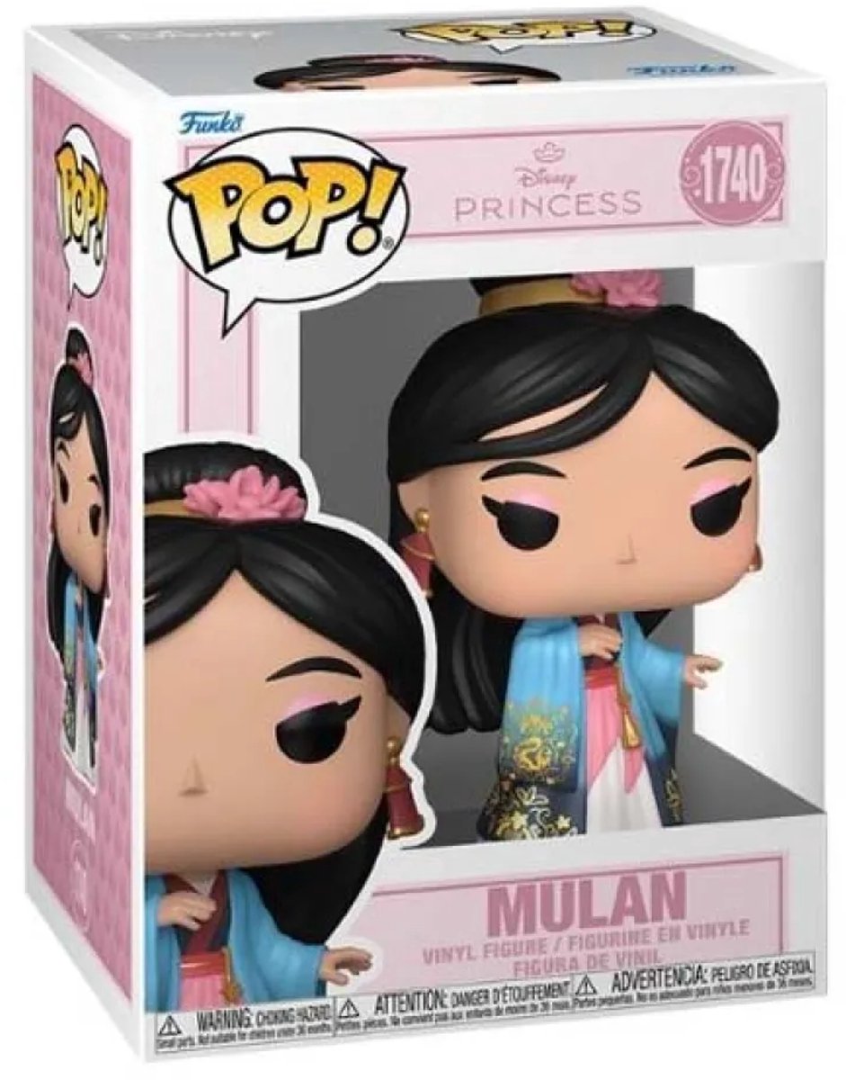 Funko disney mulan vinylfiguur 1740 unisex pop! - neutraal - standard