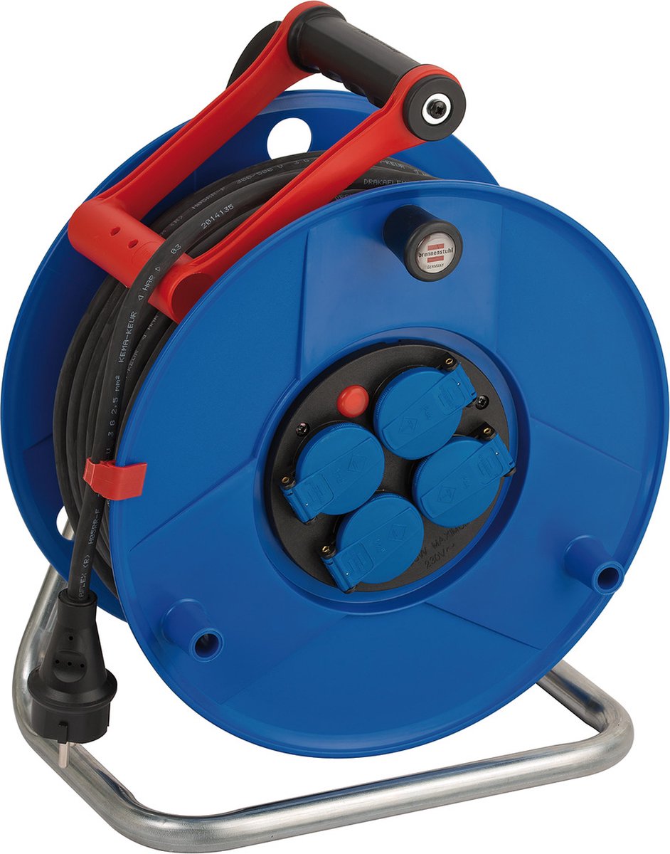Brennenstuhl garant kabelhaspel 40m h05rr-f 3g2,5 *fr* penaarde