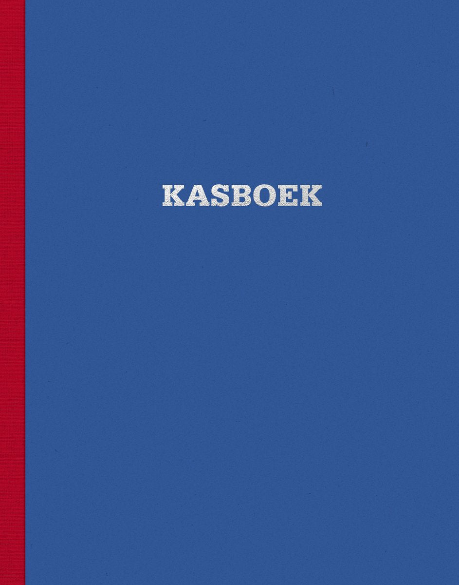 Kangaro kasboek - 165x210mm - blauw - financieel logboek
