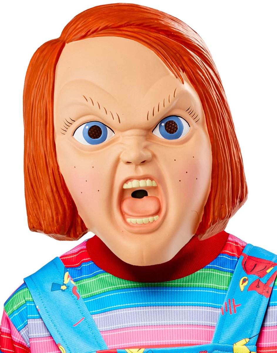 Rubies chucky halfmasker voor volwassenen - - one size