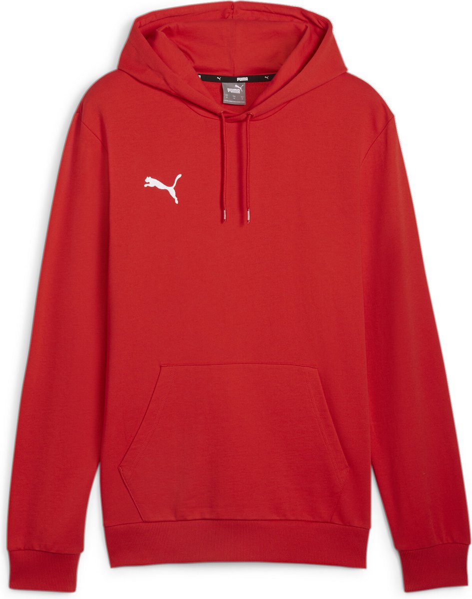 Puma teamgoal casuals hoody heren sporttrui - red- white