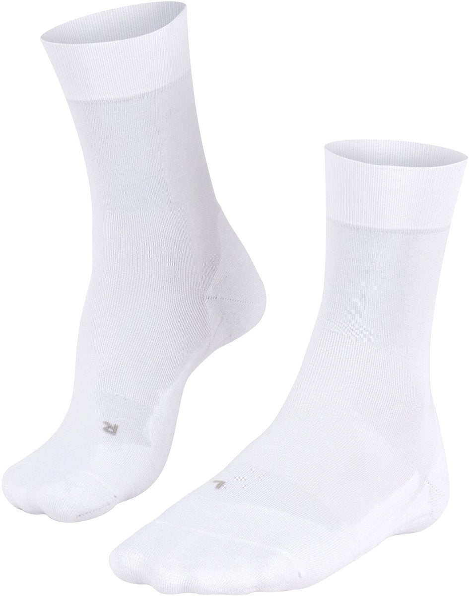 Falke go2 anti-blaar katoen functioneel materiaal golfsokken heren wit - maat 39-41