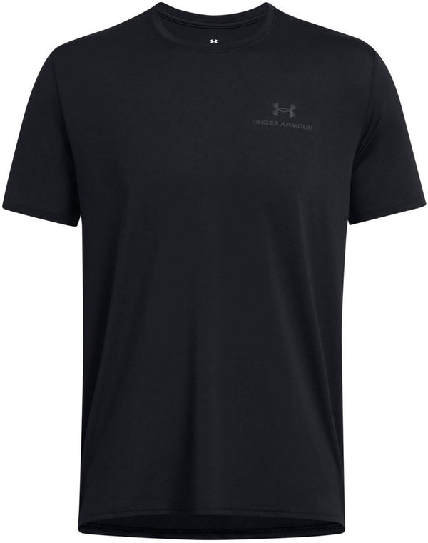 Under armour vanish energy ss-blk heren sportshirt - zwart - zwart m