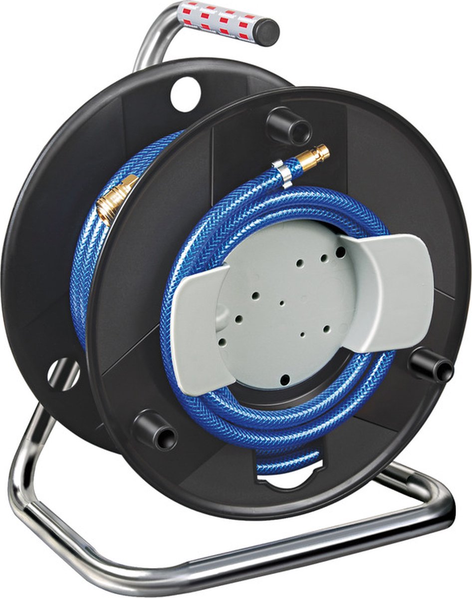 Brennenstuhl perslucht slanghaspel standard 20m slang-ã˜ 6 12mm armatuur din