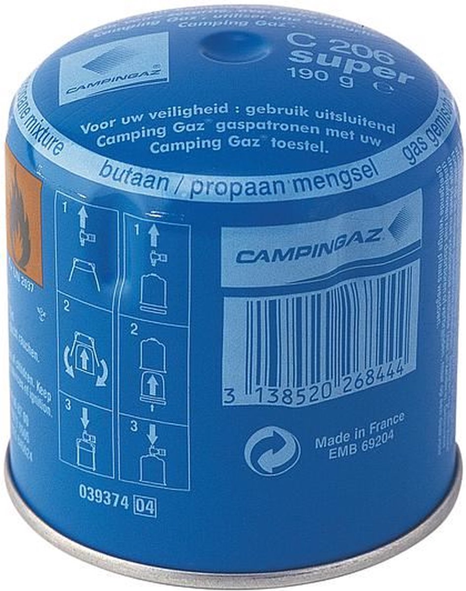 Campingaz - cartouche - c-206 - 190 gram