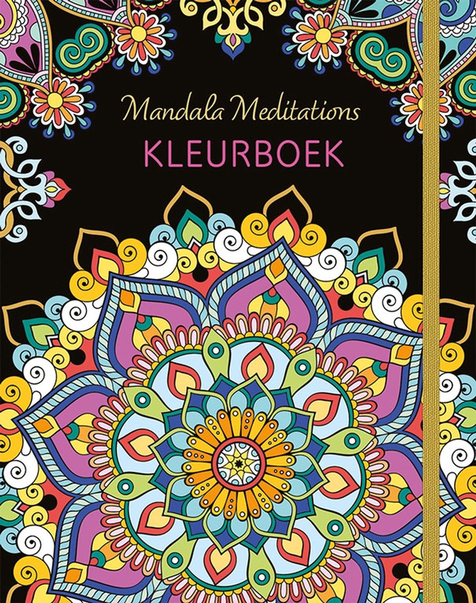 Deltas mandala meditations kleurboek