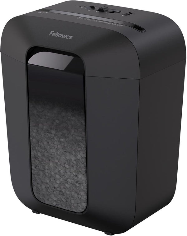 Fellowes papierversnipperaar lx41 zwart micro-cut