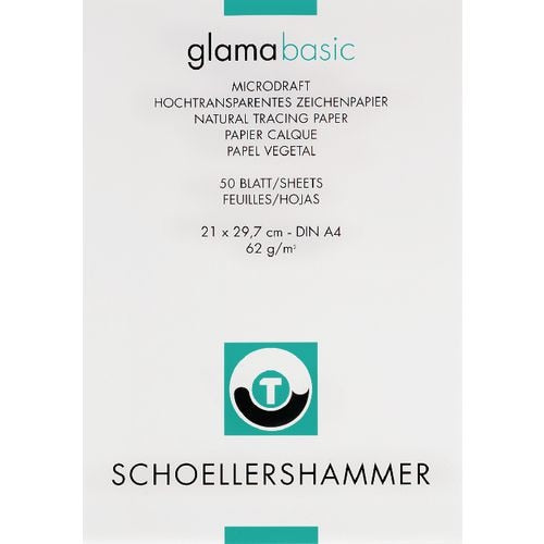 Tekenblok schoellershammer glama basic 864 50 vel