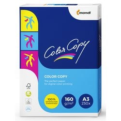 Kopieerpapier mondi color copy a3 160 g m² satijn wit 250 vellen
