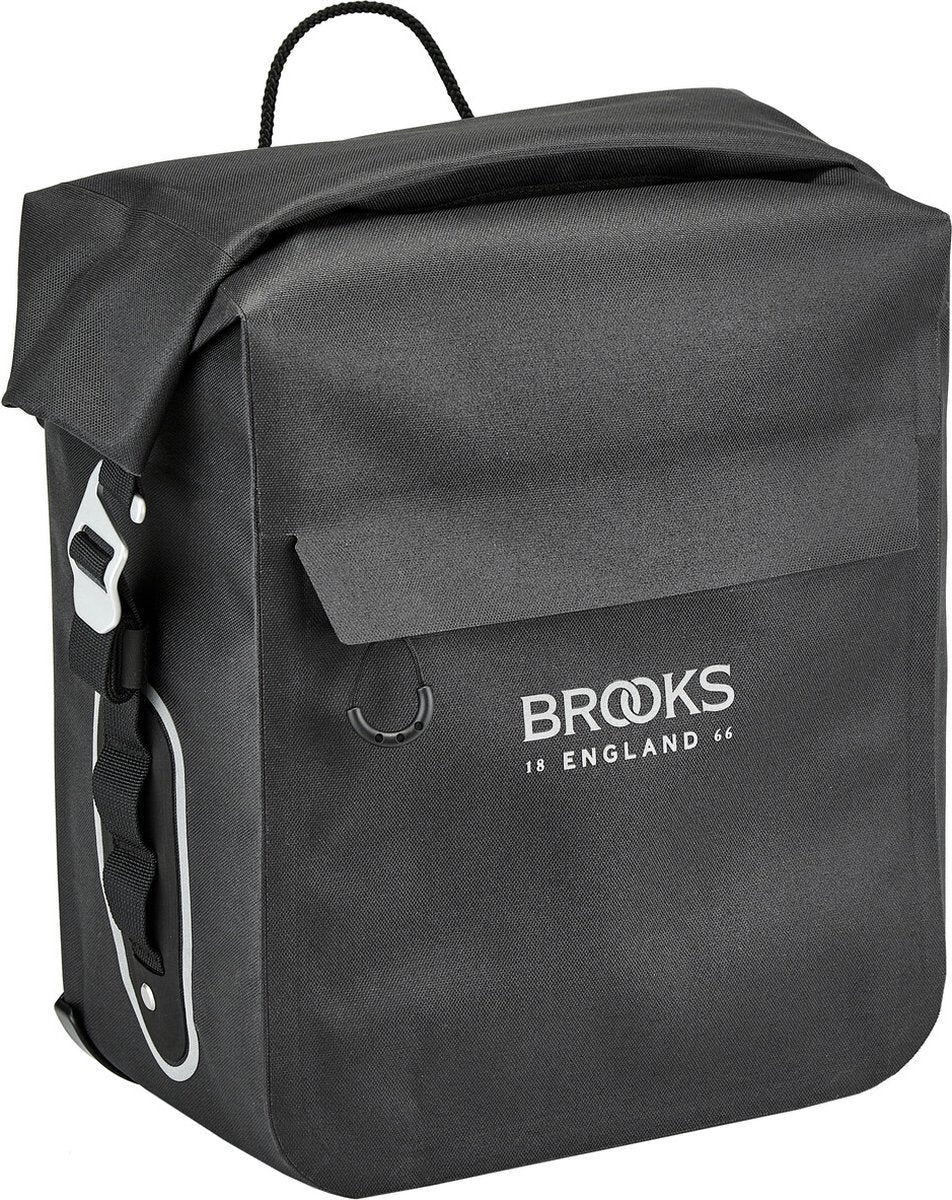 Brooks Scape Fietstas S zwart waterdichte tas voor toerfietsen (10-13L)