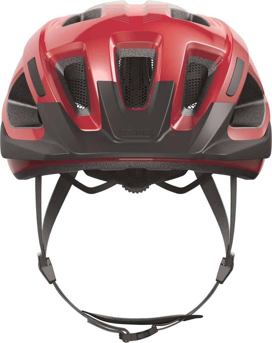 Abus fietshelm aduro 3.0 blaze red s - 51-55 cm - rood - geschikt voor gebruik op elektrische fietsen - stadsfietsen - 280 g s