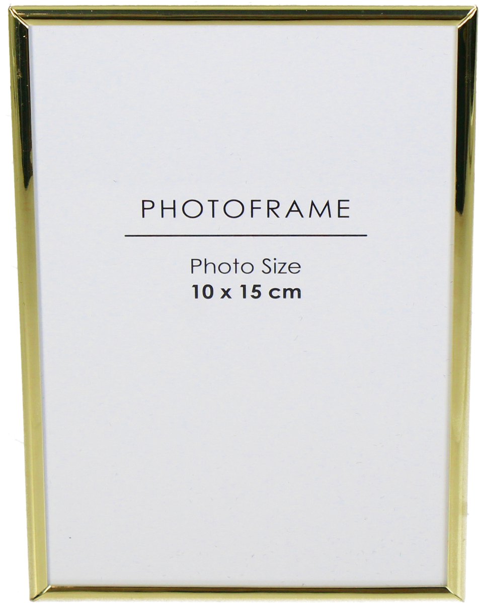 Hd collection fotolijst ijzer goud 10x15cm