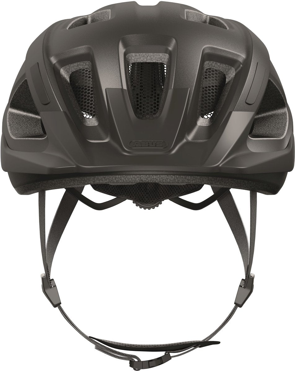 Abus Aduro 3.0 cycling helmet - sporty, chic, safe - titan - M 52-58cm