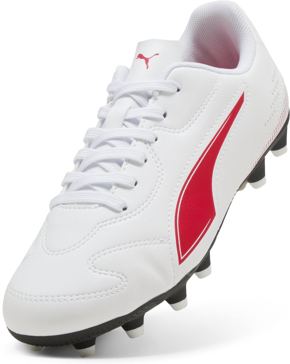 Puma vitoria ii fg ag jr unisex sportschoenen - white- red