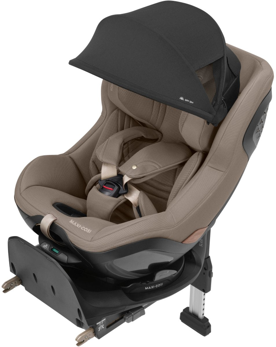 Maxi-cosi zonnekap l voor pearl slide pro autostoeltje - black