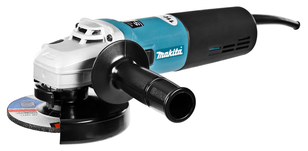 Makita 9565hr haakse slijper | 125mm 1100w | sjs systeem - 9565hr