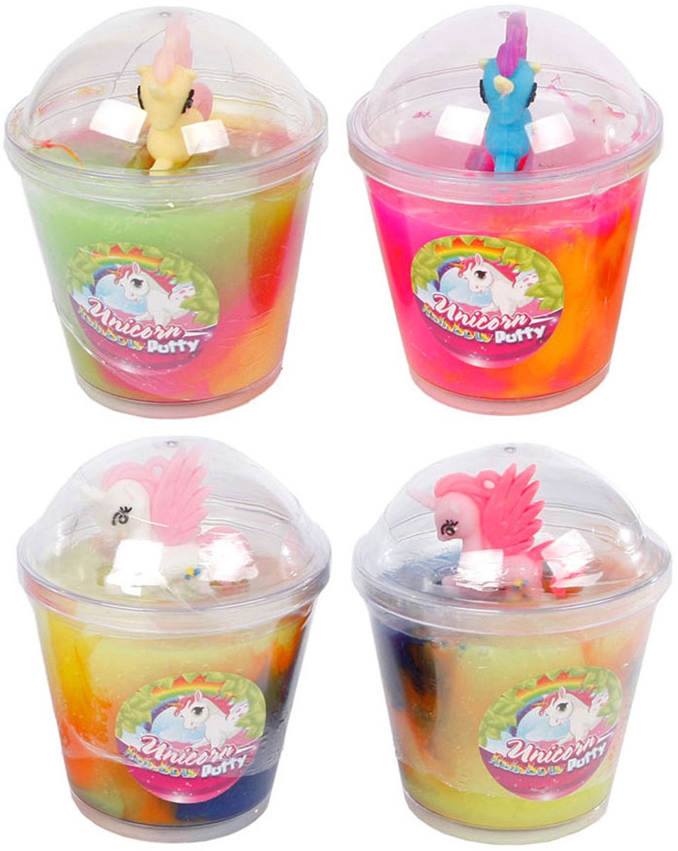 Toys Amsterdam Putty Unicorn Junior 10cm White 2-piece