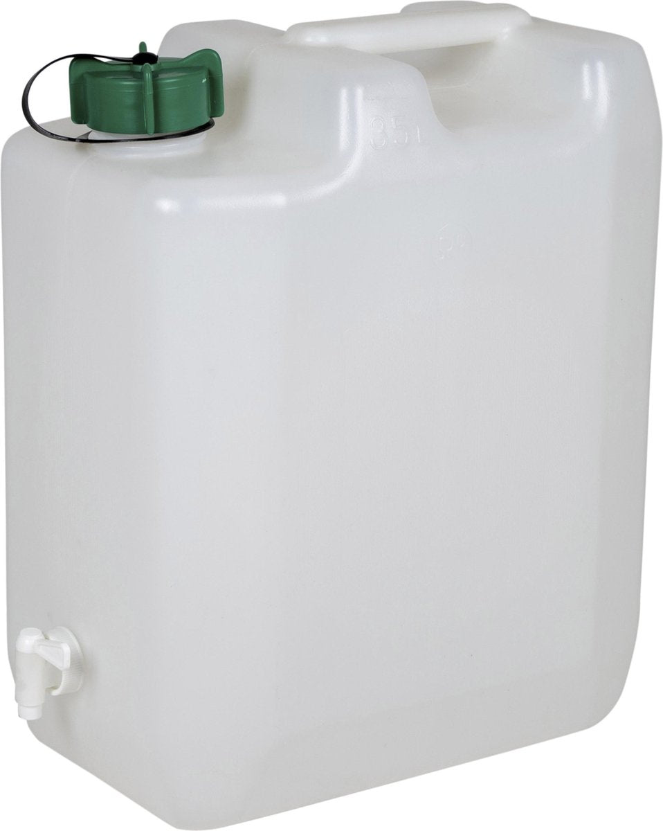 Merkloos sans marque eda jerrycan met kraan - 35 liter