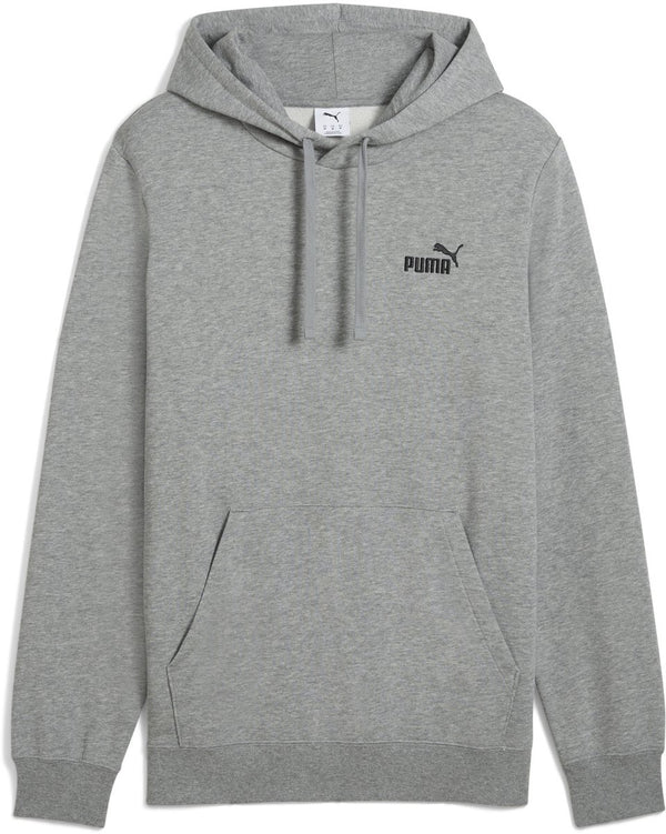 Puma ess small no. 1 logo hoodie fl unisex trui - medium gray heather s